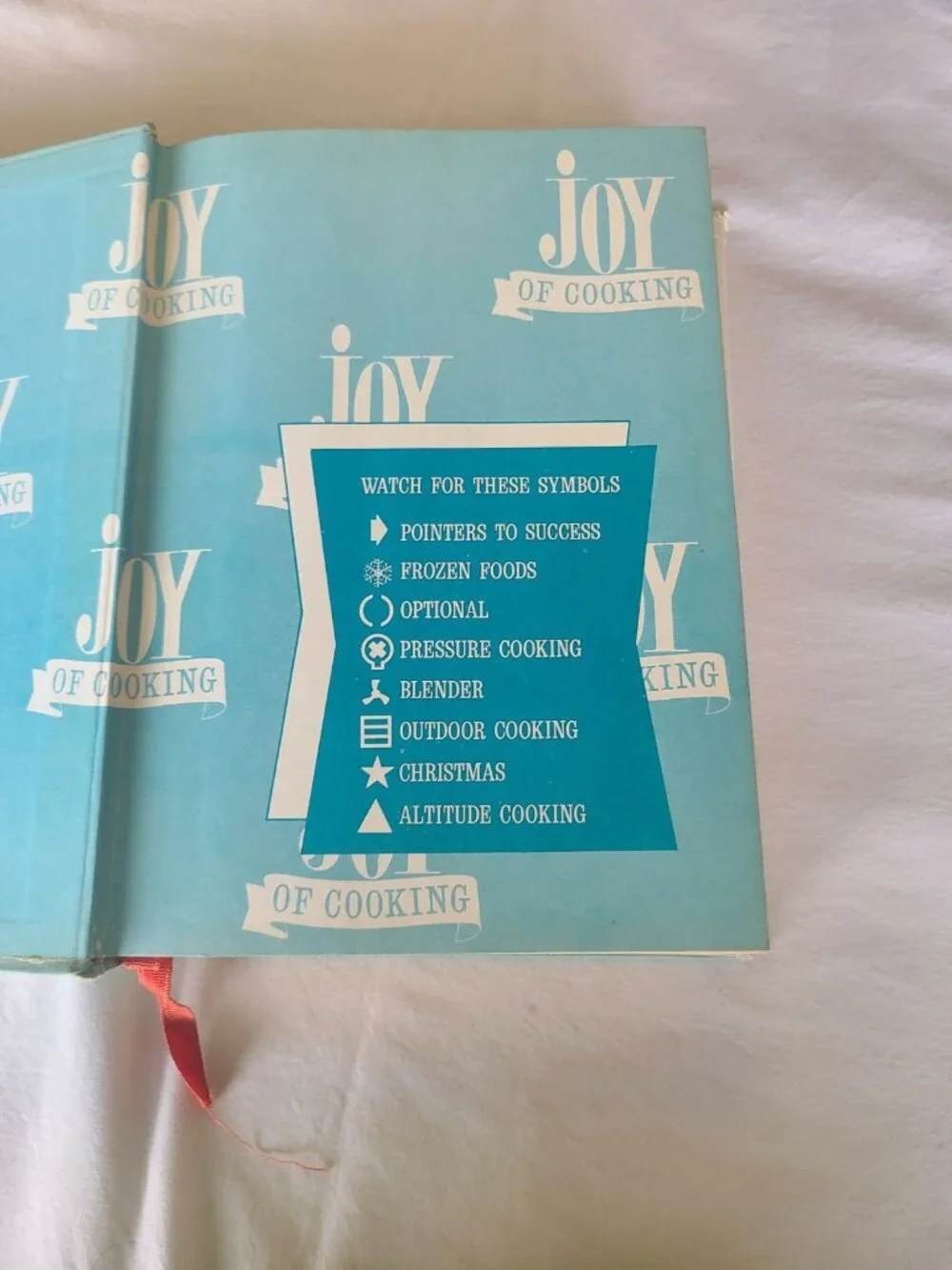 The Joy of Cooking 1971 Hardcover Cookbook Irma Rombauer Marion Becker Classic